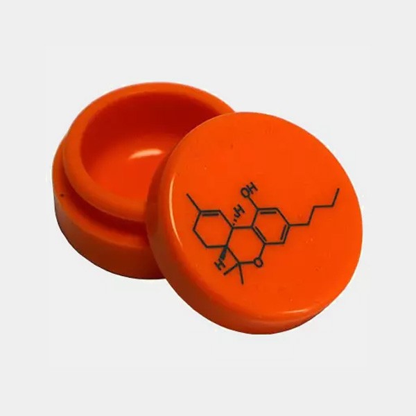 Cajitas de silicona THC formula thc naranja