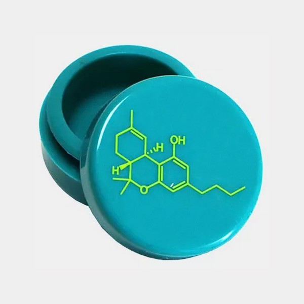 Cajitas de silicona THC formula thc turquesa