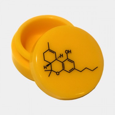 Cajitas de silicona THC formula thc amarilla