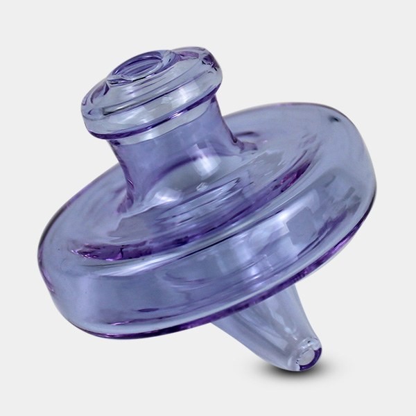 Karb Cap de cristal azul claro