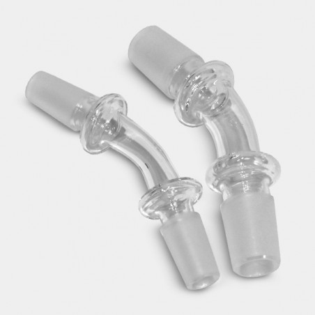 Adaptadores macho y hembra borosilicato