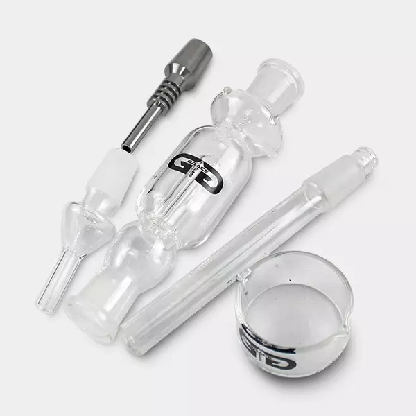 Nectar Collector 34cm Grace Glass componentes