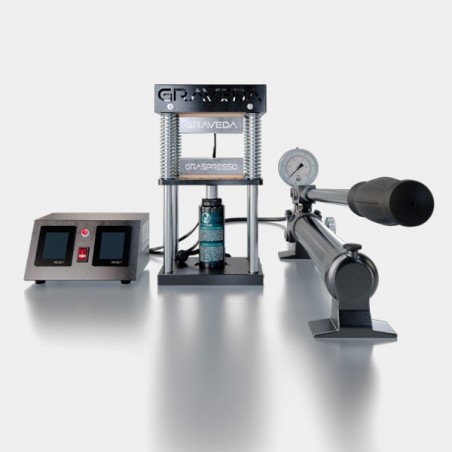 Prensa Rosin Graspresso GP50 15 Toneladas con Manómetro