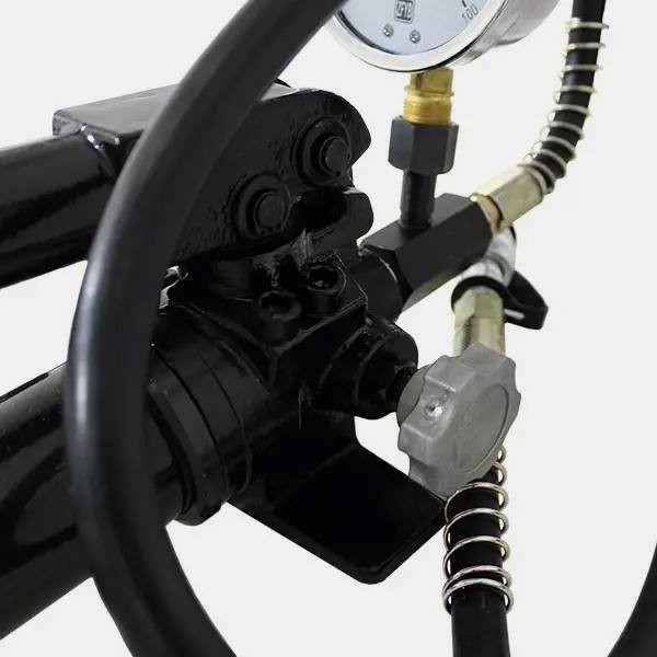 Prensa Rosin Graspresso GP50 15 Toneladas con Manómetro mangueras