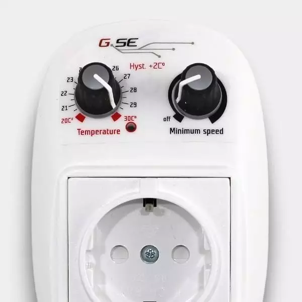 Temperatura do controlador GSE detalhes