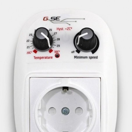 GSE controlador temperatura detalle ruletas