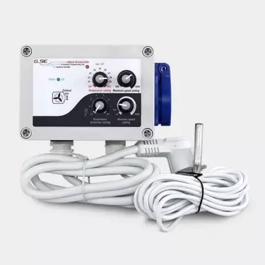 GSE Controlador temperatura vel. max/min e histéresis