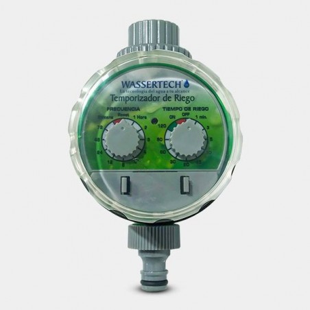 Wassertec Programador de Riego Analógico