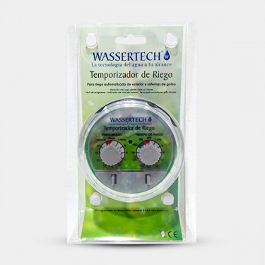 Wassertec Programador de Riego Analógico caja
