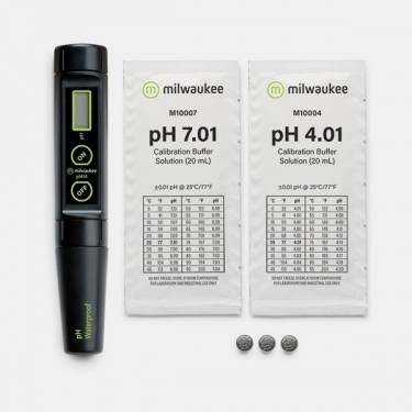 Medidor PH Milwaukee PH51con líquidos calibradores