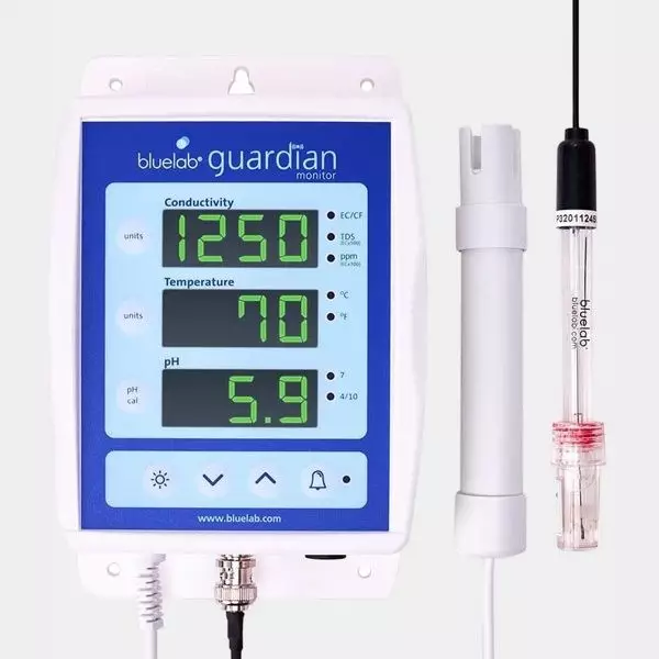 View Bluelab Guardian constant pH & Ec meter - GB