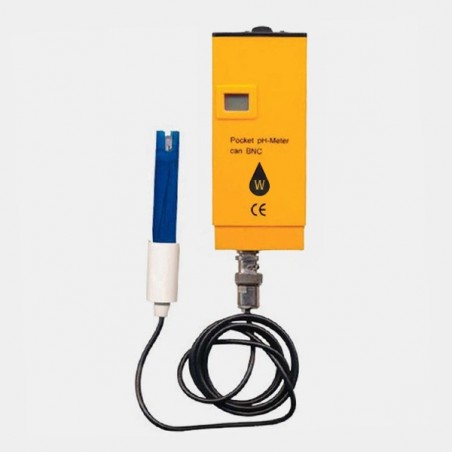 Medidor de pH con sonda Wassertec