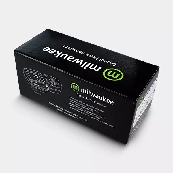 Refractómetro Brix Digital Milwaukee caja