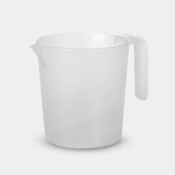View 1L graduated Plastic Jar