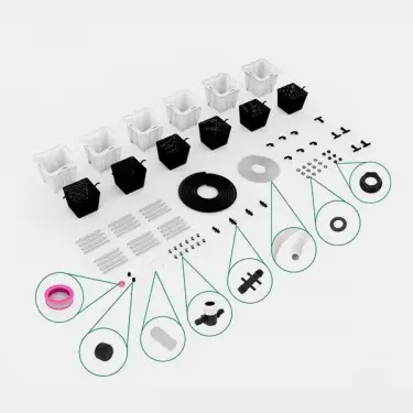 Medical Planter Kit - Medicinal Grade Pots-GB