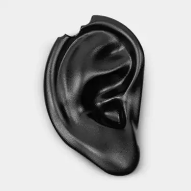 Grinder Metal Mike Bite 2 Partes Tyson 2.0 foto cenital detalle oreja