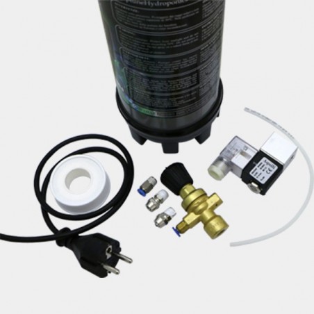Kit CO2 con bombona desechable 1Kg componentes