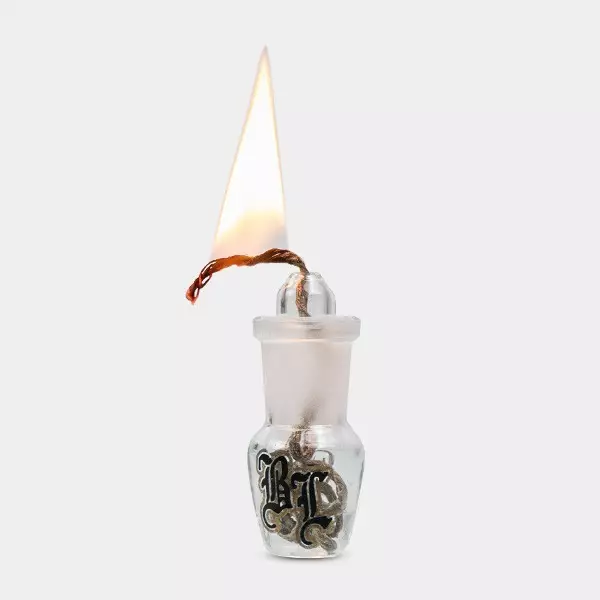 Hemp Wick Dispensador - Black Leaf