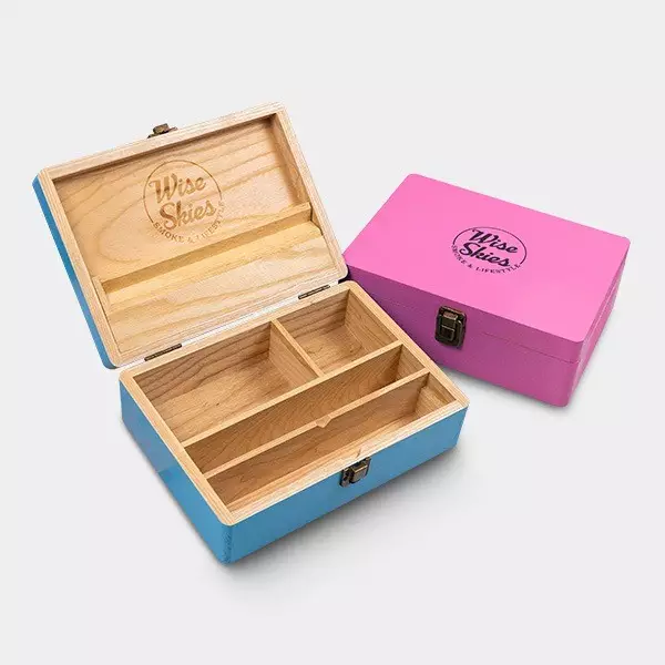 View Rolling Box - Caixa de Madeira para Enrolar - GB The Green Brand