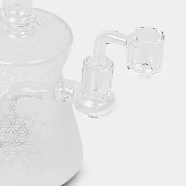 Bong BHO Round Base 20cm transparente percolador