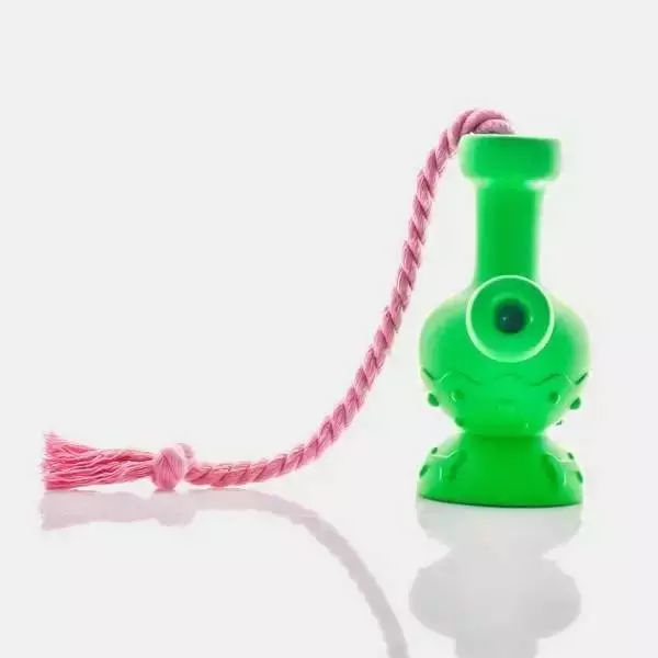 Juguete para Perros 'Tug & Toke' Puff Palz Juguete para Perros 'Tug & Toke' Puff Palz verde frontal