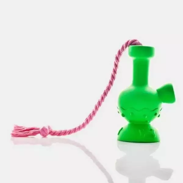 Juguete para Perros 'Tug & Toke' Puff Palz Juguete para Perros 'Tug & Toke' Puff Palz verde