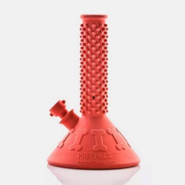 Juguete para Perros 'Beaker Buddy' Puff Palz rojo lateral