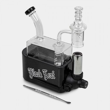 Bong Travel Rig con Soplete Black Leaf