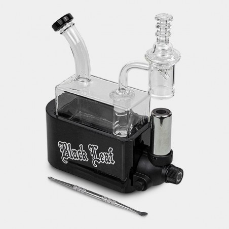 Bong Travel Rig con Soplete Black Leaf