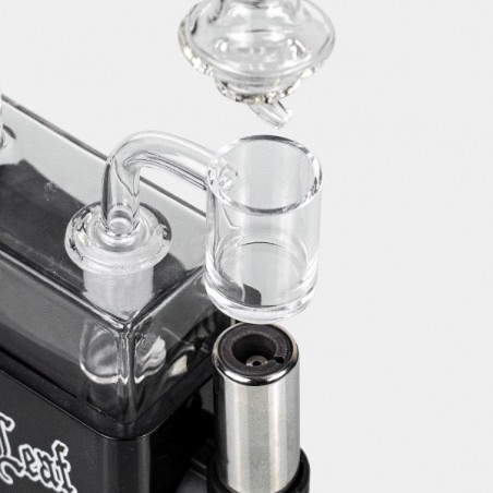 Bong Travel Rig con Soplete Black Leaf