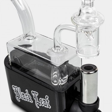 Bong Travel Rig con Soplete Black Leaf