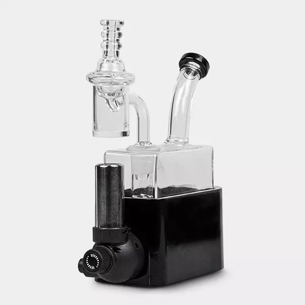 Bong Travel Rig con Soplete Black Leaf Bong Travel Rig con Soplete Black Leaf