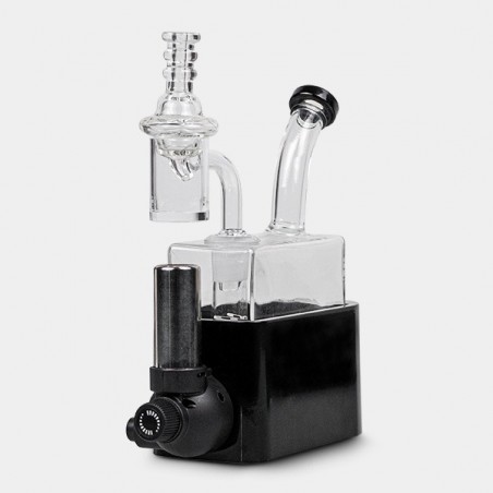 Bong Travel Rig con Soplete Black Leaf