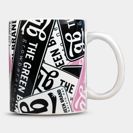 Taza GB rosa ladeada