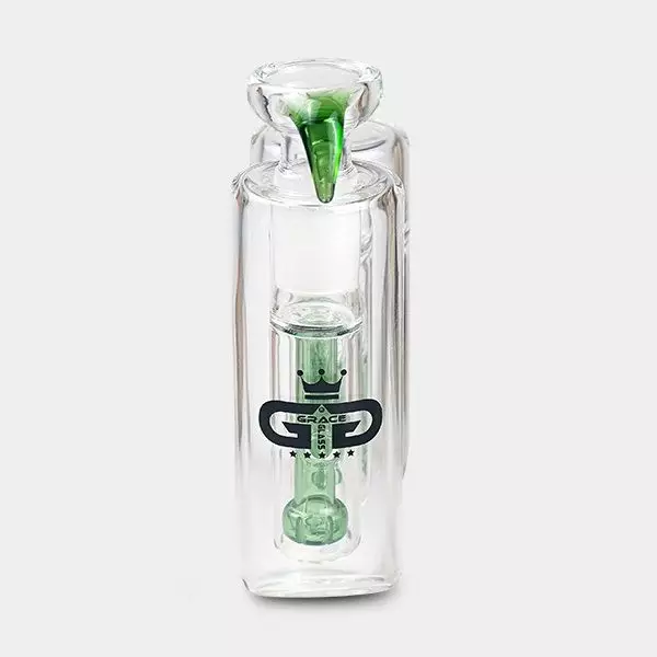 Precooler Double percolator para bong - GB A marca verde