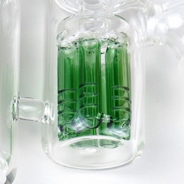 Precooler Percolador Doble verde bubblers