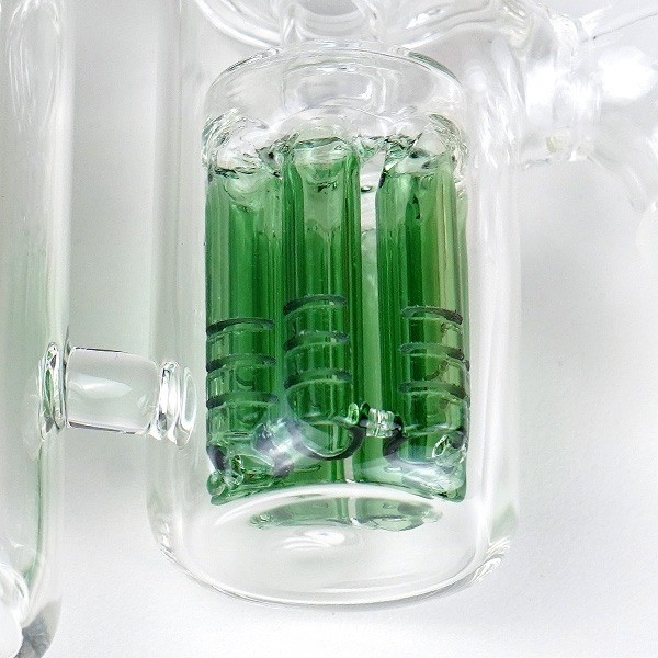 Precooler Percolador Doble verde bubblers