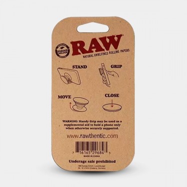 Soporte para móvil RAW caja parte trasera