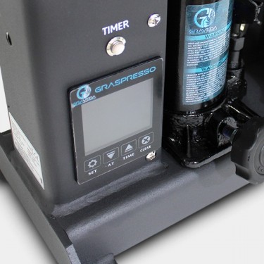 Prensa Rosin Graspresso GP6 10 Toneladas Manual display