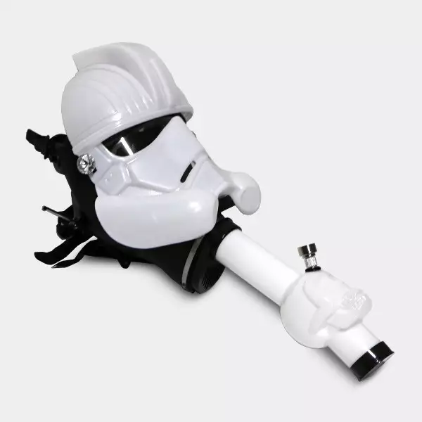 Mascara Bong Star Wars blanco