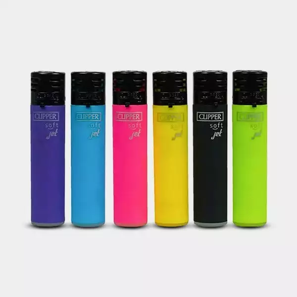 View Clipper de isqueiro Jato chama anti-vento - GB The Green Brand