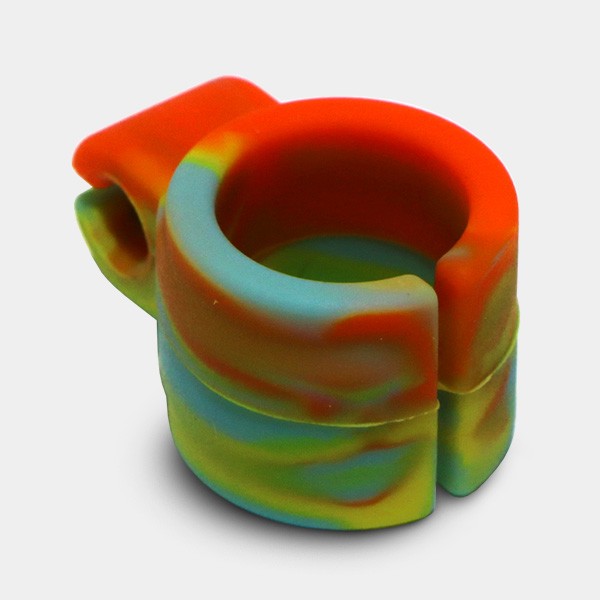 Anillo de silicona Smokeey Ring azul naranja verde amarillo