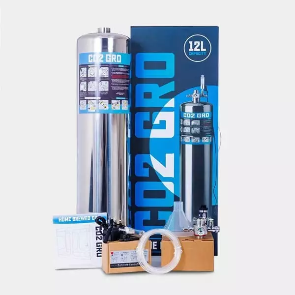 View Sistema de CO2 DIY GRO