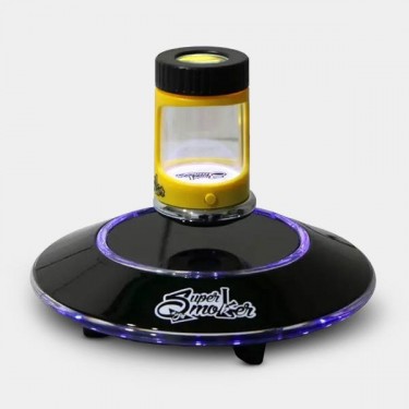 Base levitatoria Super Smoker + bote super focus de luxe amarillo