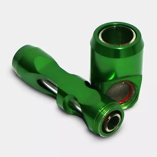 Pipa Hammer verde desmontada