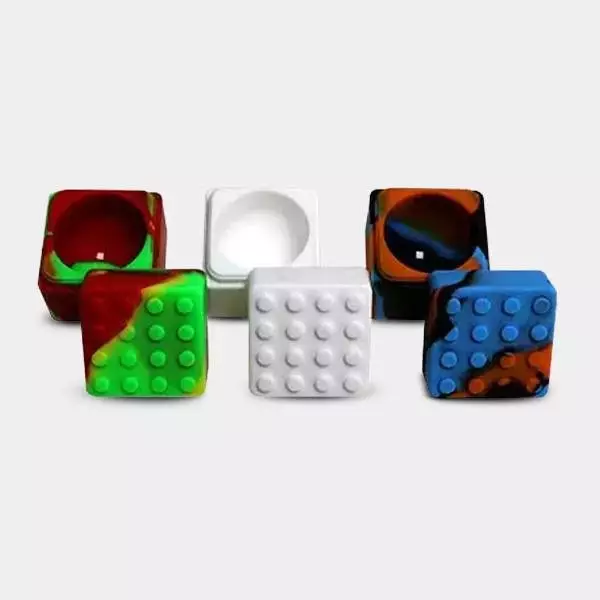 Lego Silicone Cube for Storing Extracts - GB