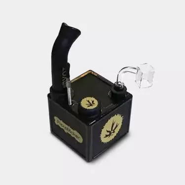 Kube de silicona para BHO Piece Maker detalle bong negro