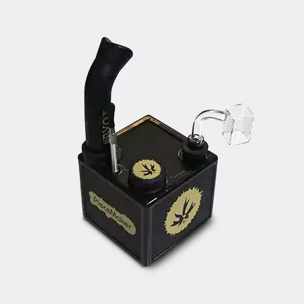 Kube de silicona para BHO Piece Maker detalle bong negro