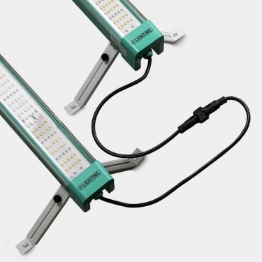 LED Under Canopy 120W PRO GB Lighting detalle conexión cables