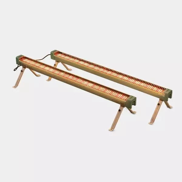 GB Lighting Under Canopy 120W PRO LED switched on